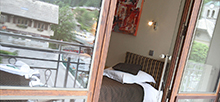 The Rhodos Hotel Morzine in the summer