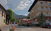 The Rhodos Hotel Morzine in the summer