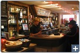 A friendly welcome and great service is always on offer at the Rhodos Bar.